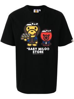 *BABY MILO® STORE BY *A BATHING APE® футболка с короткими рукавами и логотипом