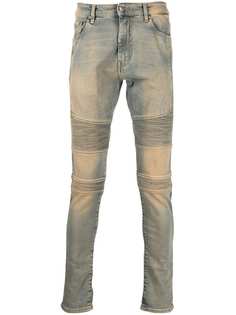 Represent джинсы с эффектом потертости