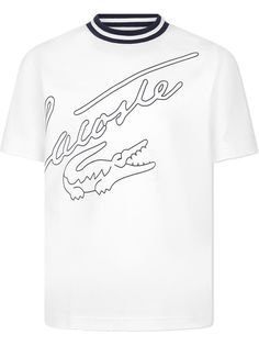 Lacoste Kids футболка с логотипом