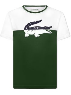 Lacoste Kids двухцветная футболка
