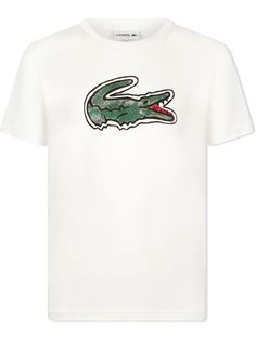 Lacoste Kids футболка с логотипом