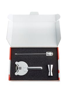 Alessi набор для приготовления коктейлей из трех предметов