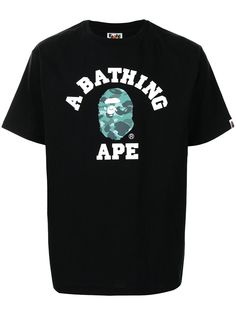 A BATHING APE® футболка с короткими рукавами и логотипом Bape