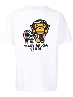 *BABY MILO® STORE BY *A BATHING APE® футболка с короткими рукавами и логотипом