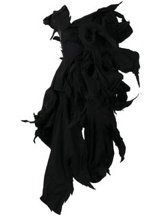Yohji Yamamoto платье с вырезами