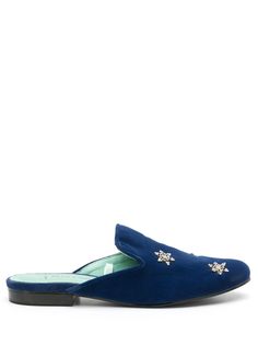 Blue Bird Shoes декорированные мюли