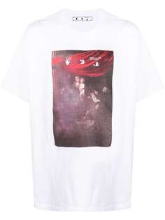 Off-White футболка с принтом Caravaggio Arrow