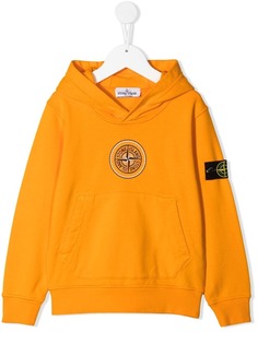 Stone Island Junior худи с графичным принтом