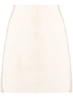 Alberta Ferretti юбка-карандаш с декоративной строчкой