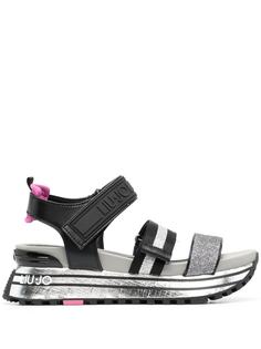 LIU JO сандалии с тисненым логотипом