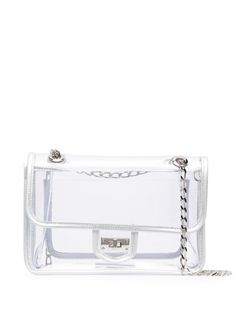 Junya Watanabe прозрачная сумка с поворотной застежкой
