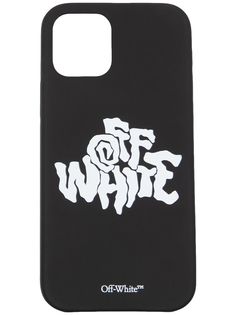 Off-White чехол для iPhone 12 с логотипом