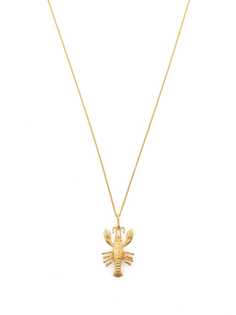 Saint Laurent колье с подвеской