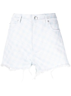 Alexander Wang джинсовые шорты в клетку