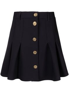 RED Valentino расклешенная юбка с завышенной талией