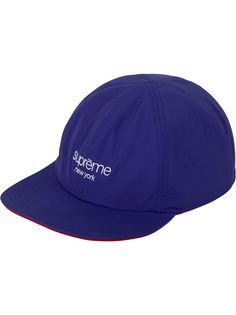 Supreme двусторонняя кепка с логотипом