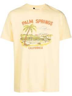 GALLERY DEPT. футболка Palm Springs с графичным принтом