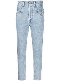 Isabel Marant зауженные джинсы с завышенной талией