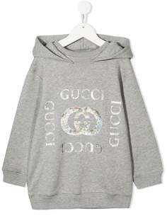 Gucci Kids худи с логотипом