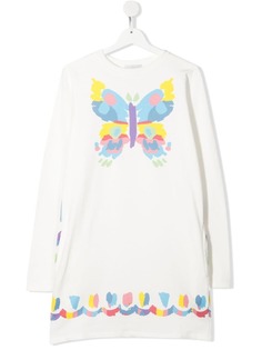 Stella McCartney Kids платье-футболка с принтом
