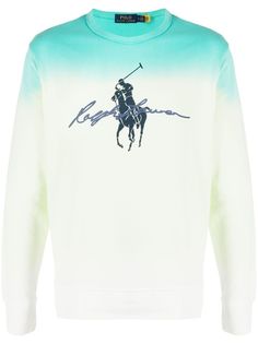 Polo Ralph Lauren джемпер с круглым вырезом и принтом тай-дай