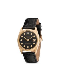 Lizzie Mandler Fine Jewelry кастомизированные наручные часы Rolex Oyster Perpetual Datejust 36 мм
