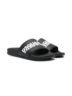 Dsquared2 Kids шлепанцы с логотипом