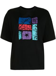 SPORT b. by agnès b. футболка с графичным принтом
