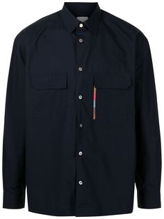 PAUL SMITH рубашка в полоску с длинными рукавами