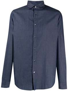 Emporio Armani джинсовая рубашка с длинными рукавами