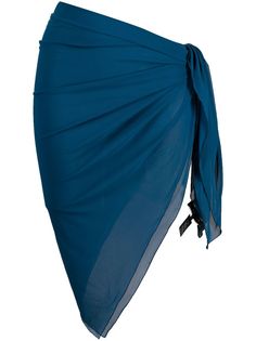 Fisico узкая юбка-саронг длины миди