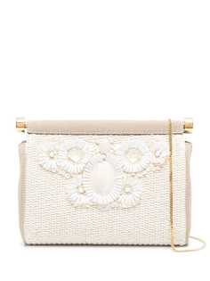 Alberta Ferretti плетеный клатч