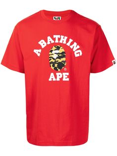 A BATHING APE® футболка с логотипом