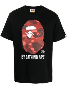 A BATHING APE® футболка с логотипом