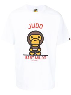 A BATHING APE® футболка с логотипом