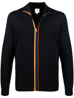 PAUL SMITH кардиган с отделкой в полоску