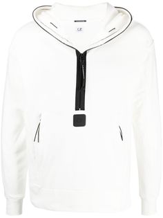C.P. Company толстовка на молнии с капюшоном