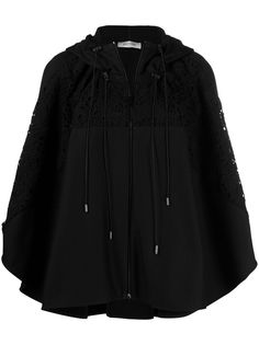 Valentino худи оверсайз с деталью макраме