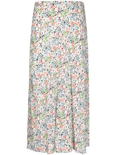 Polo Ralph Lauren юбка миди с цветочным принтом
