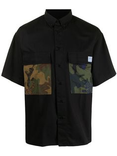 Versace Jeans Couture рубашка с накладными карманами