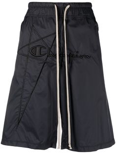 Rick Owens X Champion джоггеры с вышитым логотипом