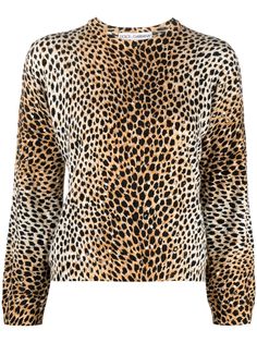 Dolce & Gabbana Pre-Owned джемпер 1990-х годов с леопардовым принтом