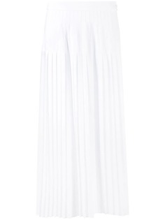 Lauren Ralph Lauren креповая юбка макси со складками