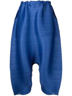 Pleats Please Issey Miyake укороченные брюки Dive