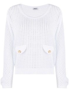 LIU JO джемпер рыхлой вязки