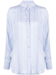 Vince рубашка в полоску