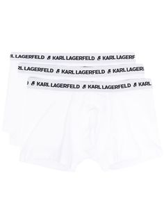Karl Lagerfeld комплект из трех боксеров с логотипом