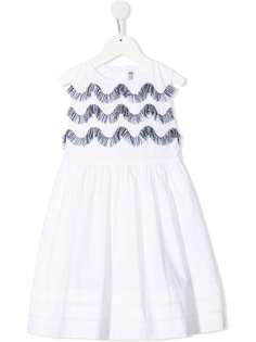 Il Gufo платье с бахромой