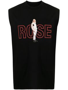 Martine Rose спортивный топ с вышитым логотипом