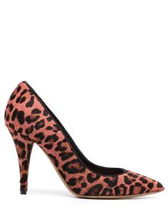 Christian Dior туфли pre-owned с леопардовым принтом